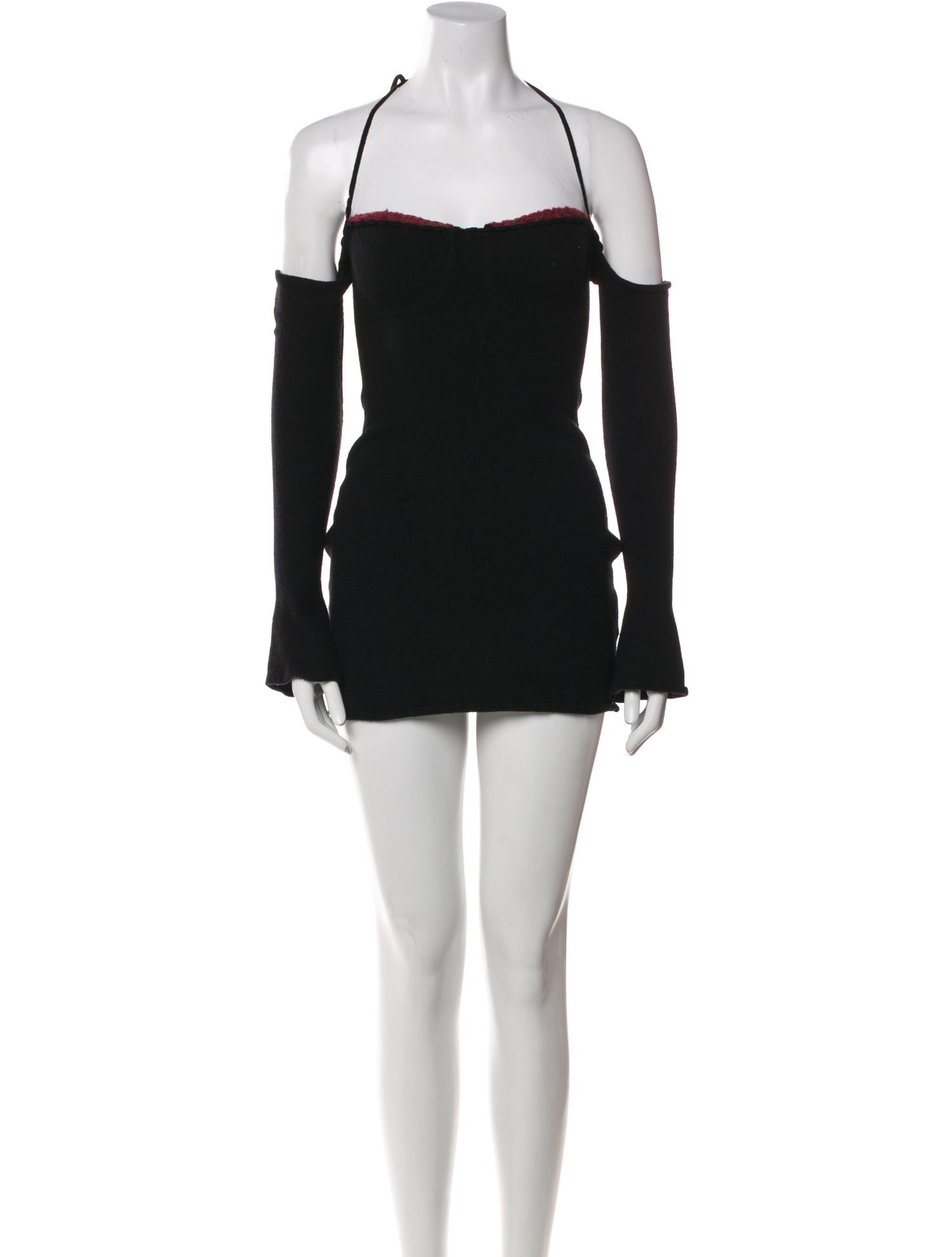 Danielle Guizio Square Neckline Sweater