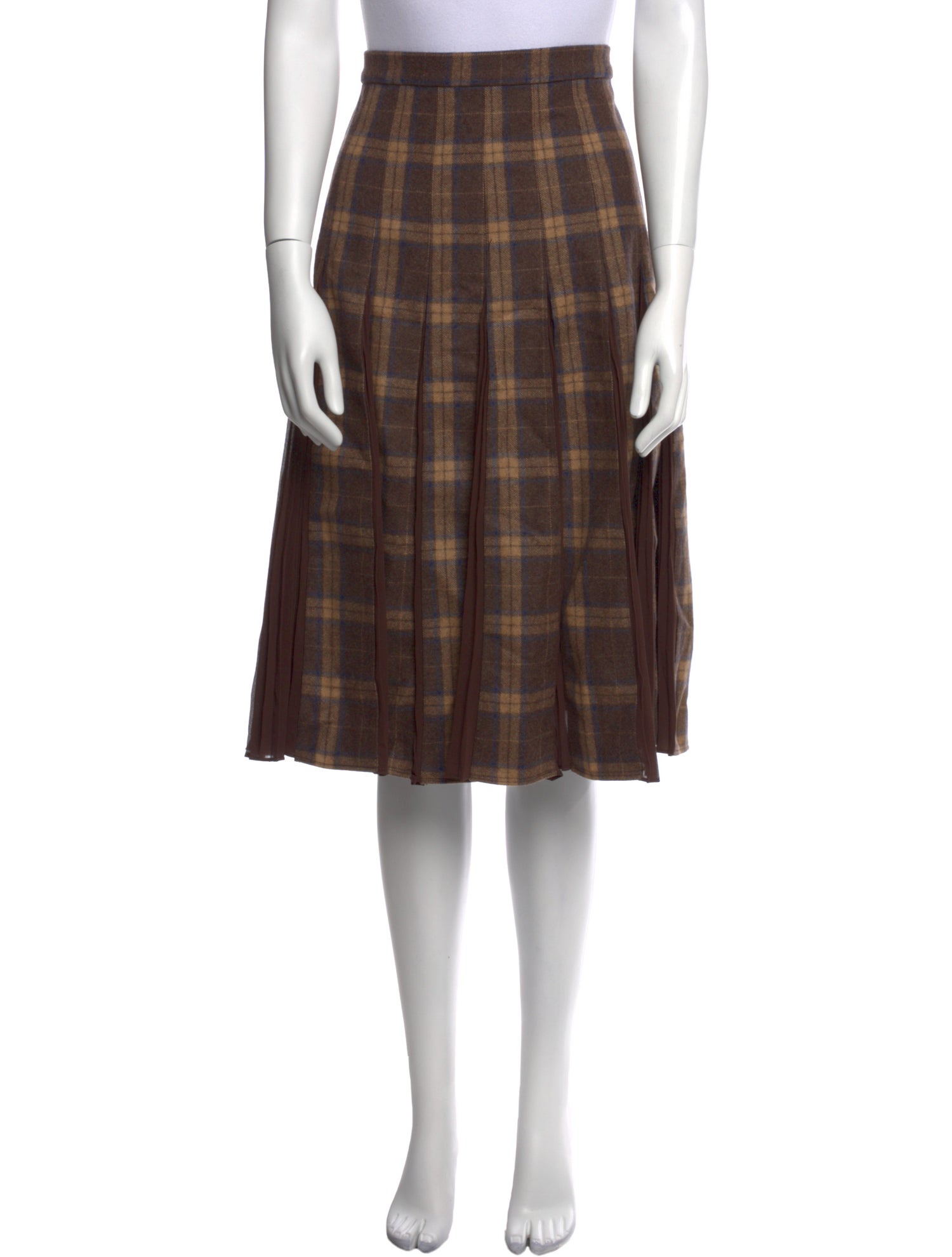 Danielle Guizio Wool Knee-Length Skirt w/ Tags