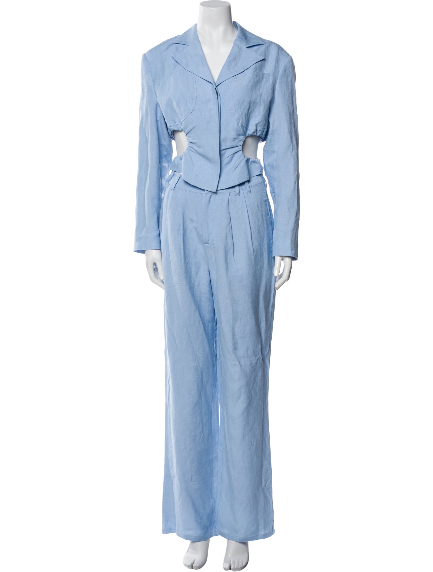 Danielle Guizio Linen Pant Set