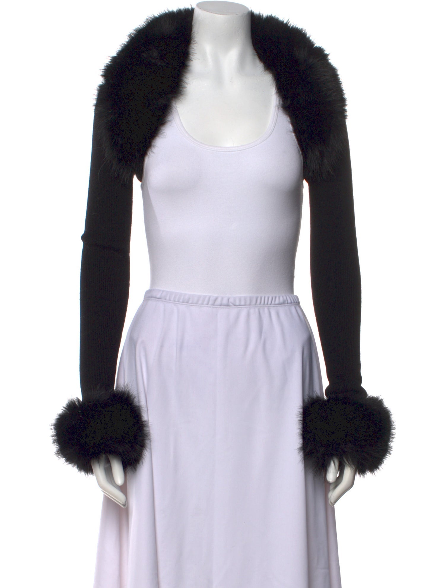 Danielle Guizio Open Front Sweater