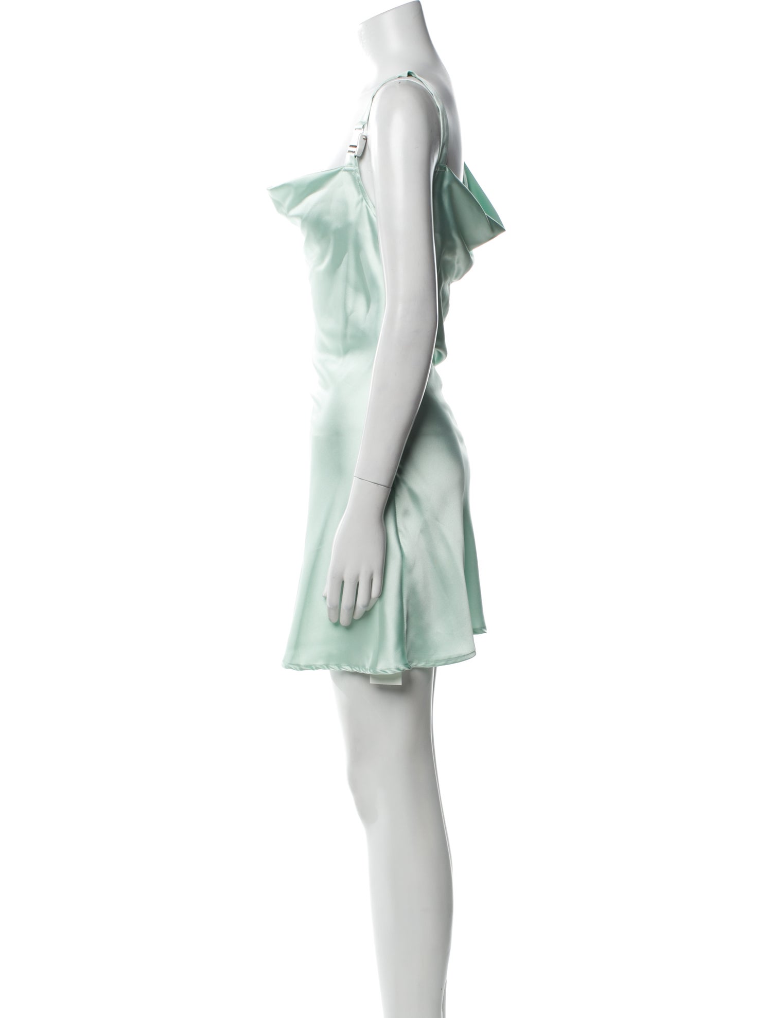 Danielle Guizio Cowl Neck Mini Dress