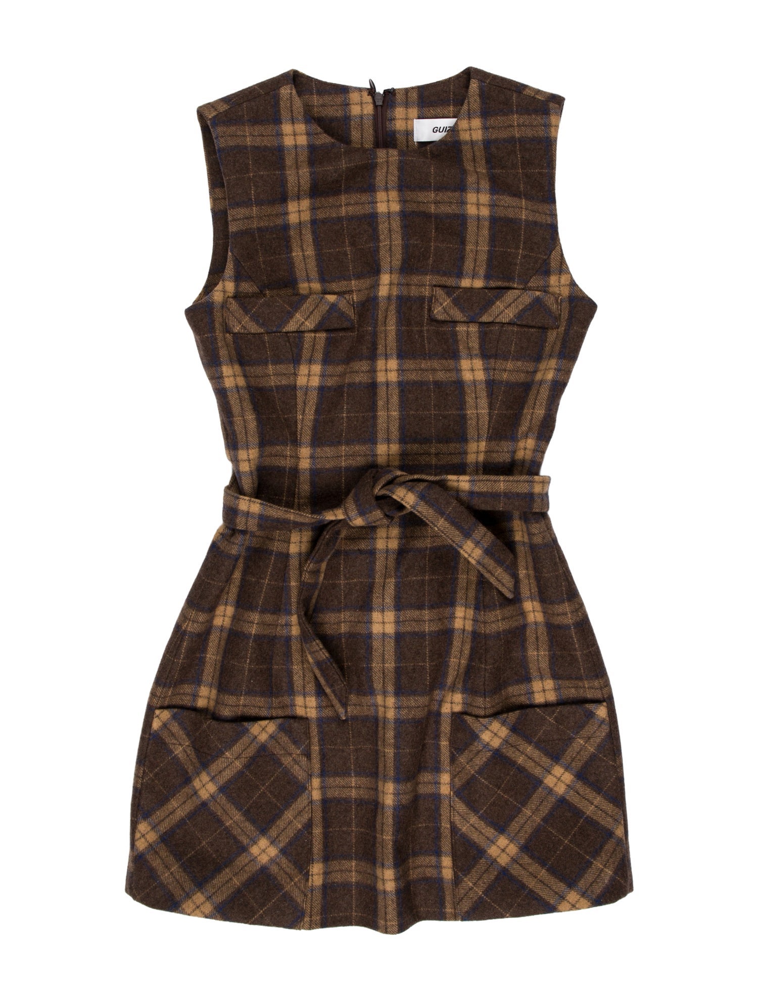 Danielle Guizio Wool Mini Dress w/ Tags