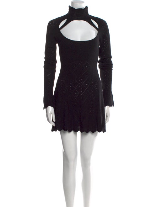 Danielle Guizio Wool Mini Dress