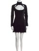Danielle Guizio Wool Mini Dress