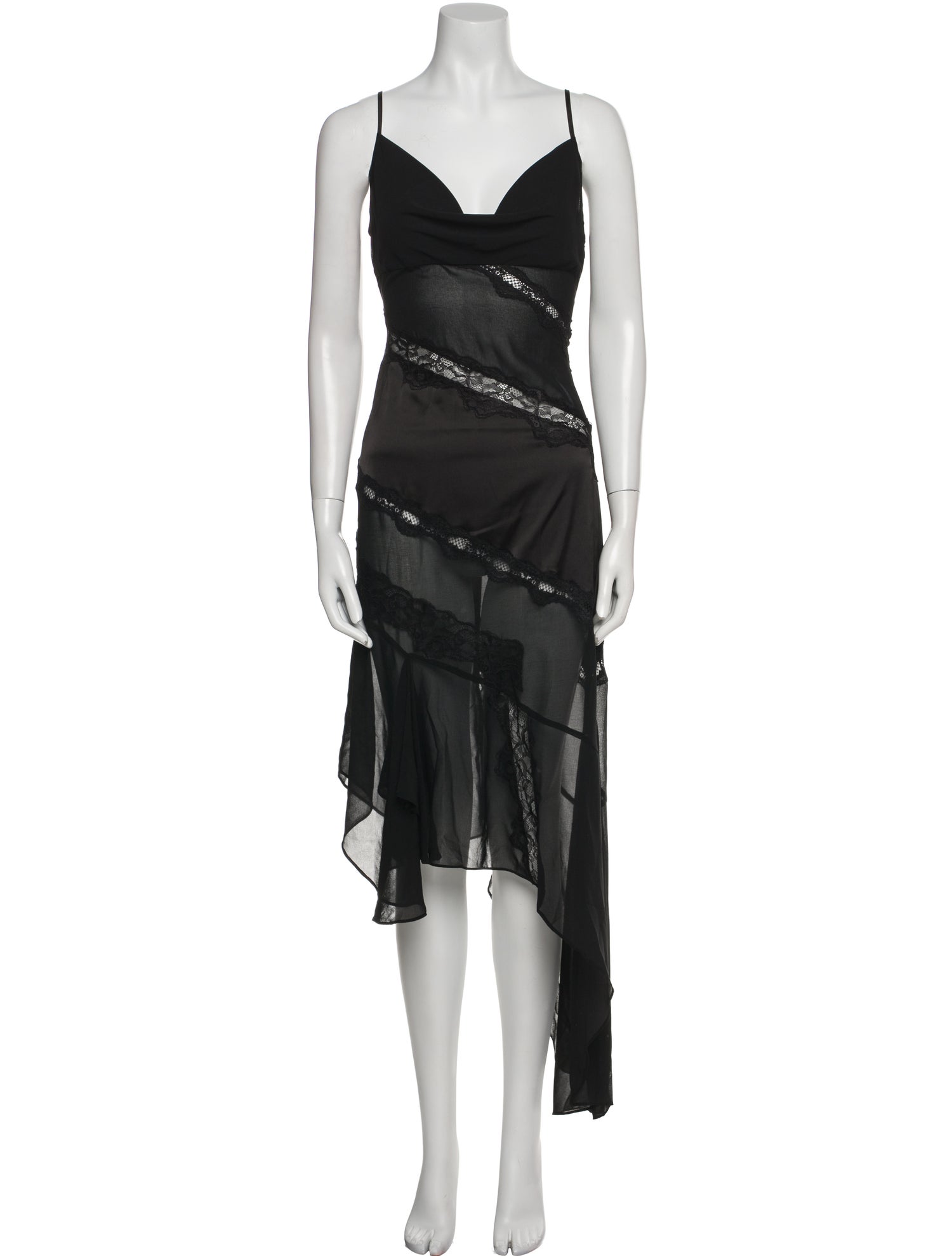 Danielle Guizio Cowl Neck Long Dress w/ Tags