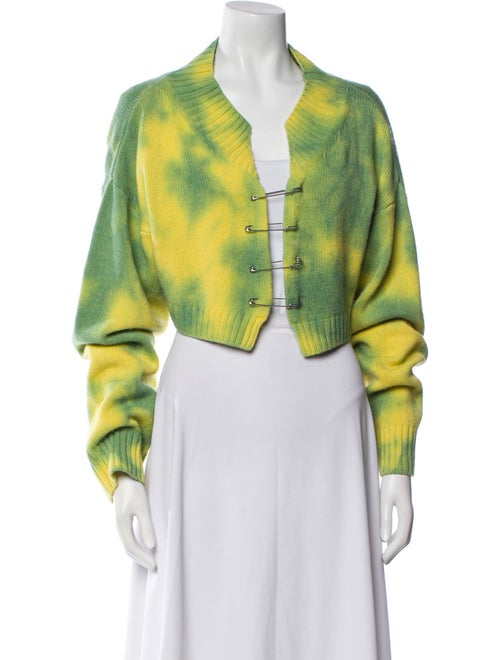 Danielle Guizio Wool Printed Sweater