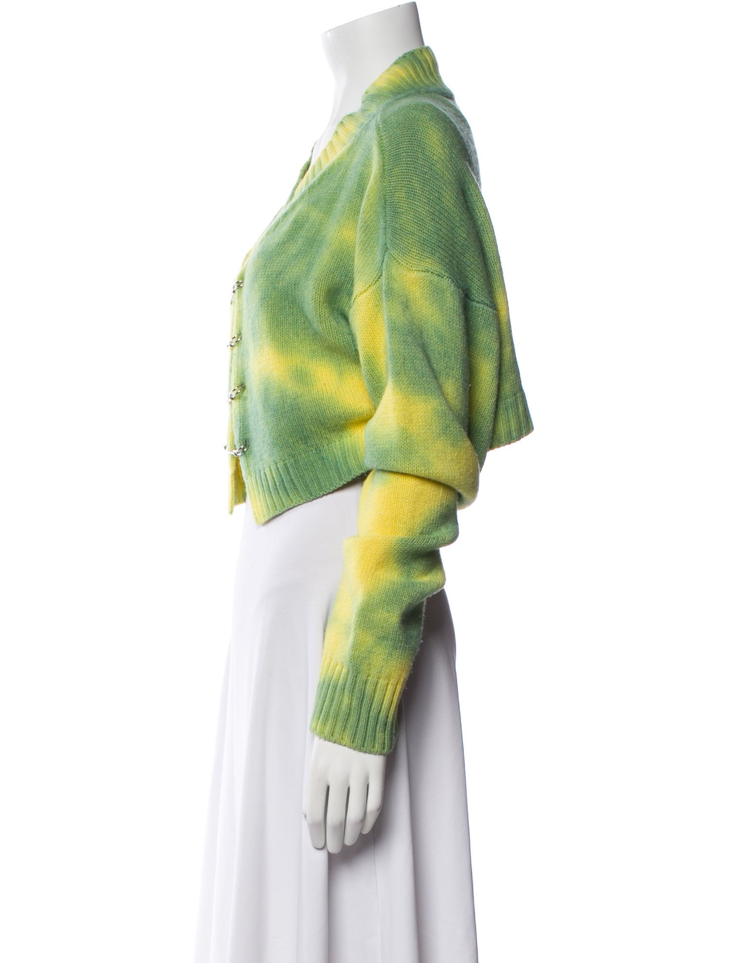 Danielle Guizio Wool Printed Sweater