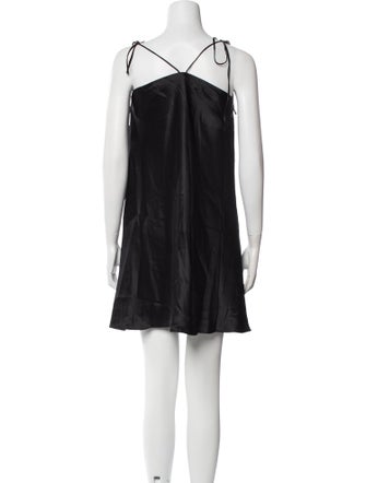 Danielle Guizio Silk Mini Dress