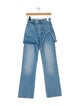 Danielle Guizio High-Rise Wide Leg Jeans