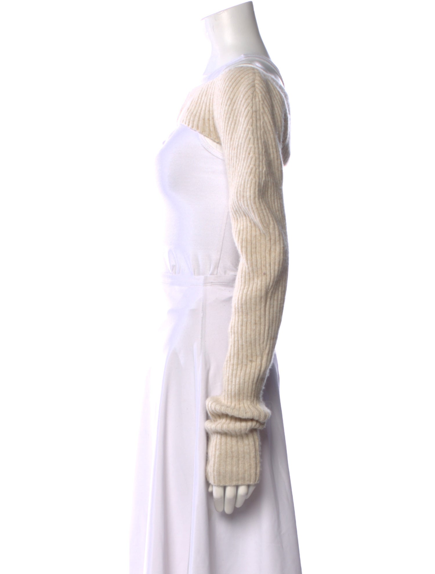 Danielle Guizio Off-The-Shoulder Sweater