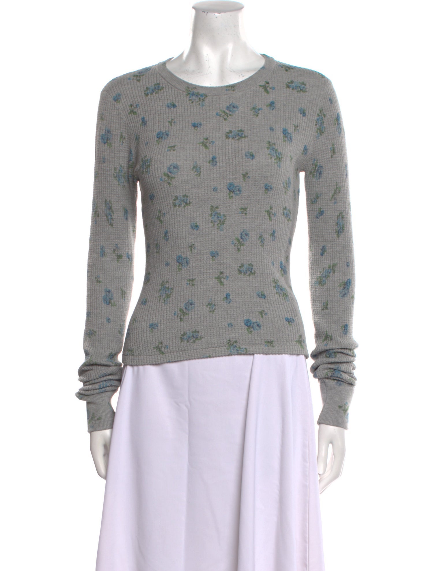 Danielle Guizio Printed Crew Neck Sweatshirt w/ Tags