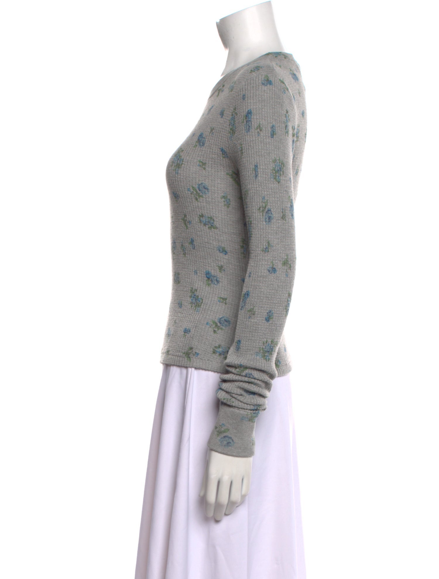 Danielle Guizio Printed Crew Neck Sweatshirt w/ Tags