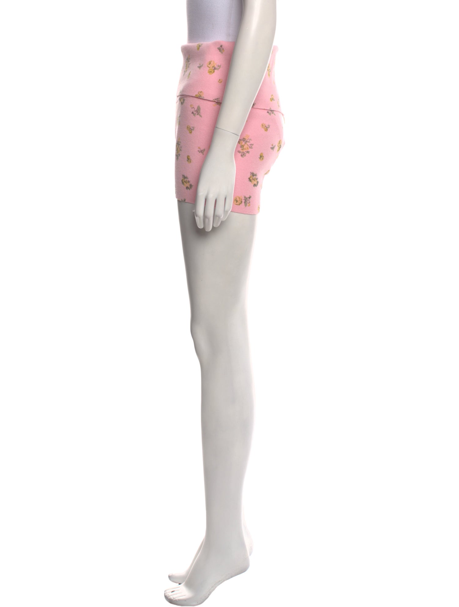 Danielle Guizio Floral Print Mini Shorts w/ Tags