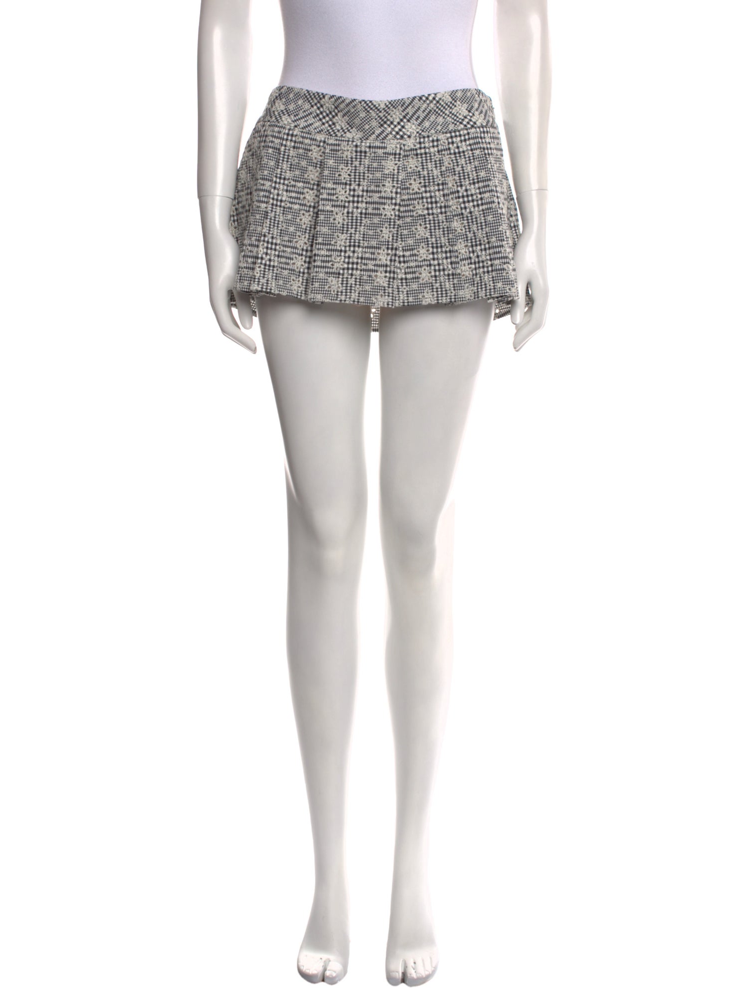 Danielle Guizio Printed Mini Skirt w/ Tags