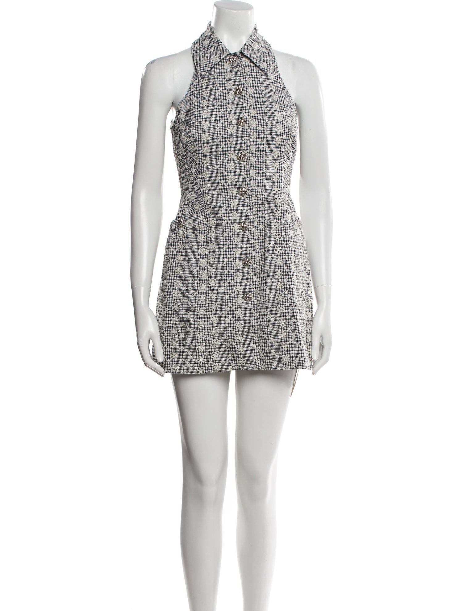 Danielle Guizio Printed Mini Dress w/ Tags