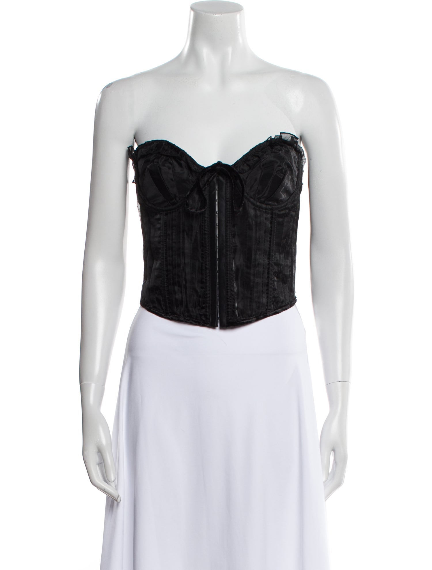 Danielle Guizio Strapless Crop Top w/ Tags