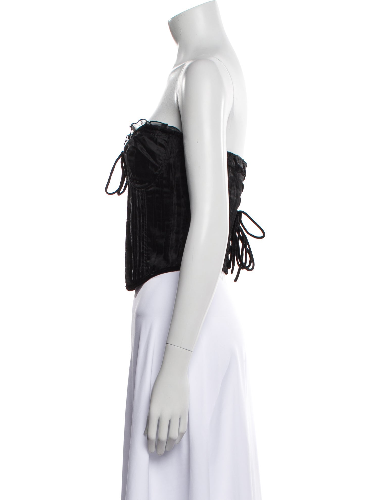 Danielle Guizio Strapless Crop Top w/ Tags