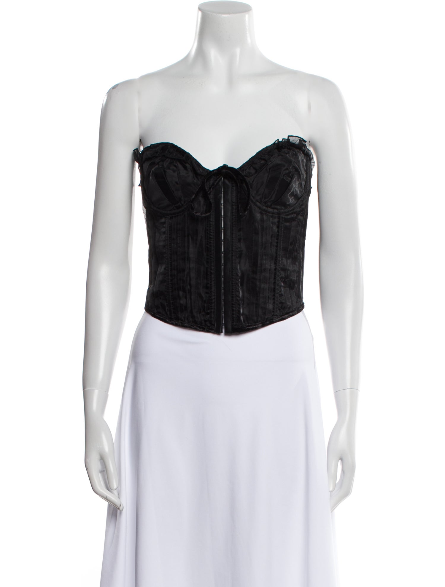 Danielle Guizio Strapless Crop Top w/ Tags