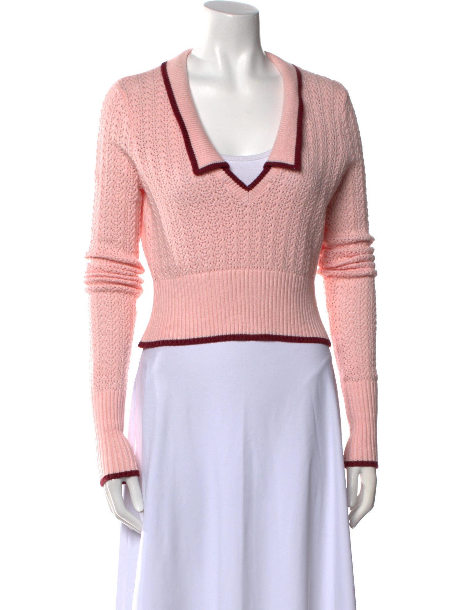 Danielle Guizio V-Neck Sweater