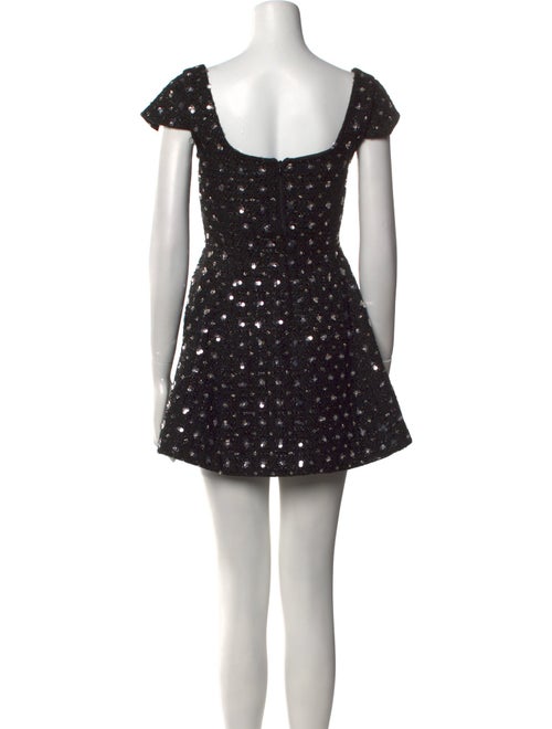 Danielle Guizio Printed Mini Dress