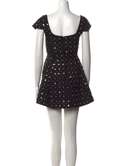 Danielle Guizio Printed Mini Dress