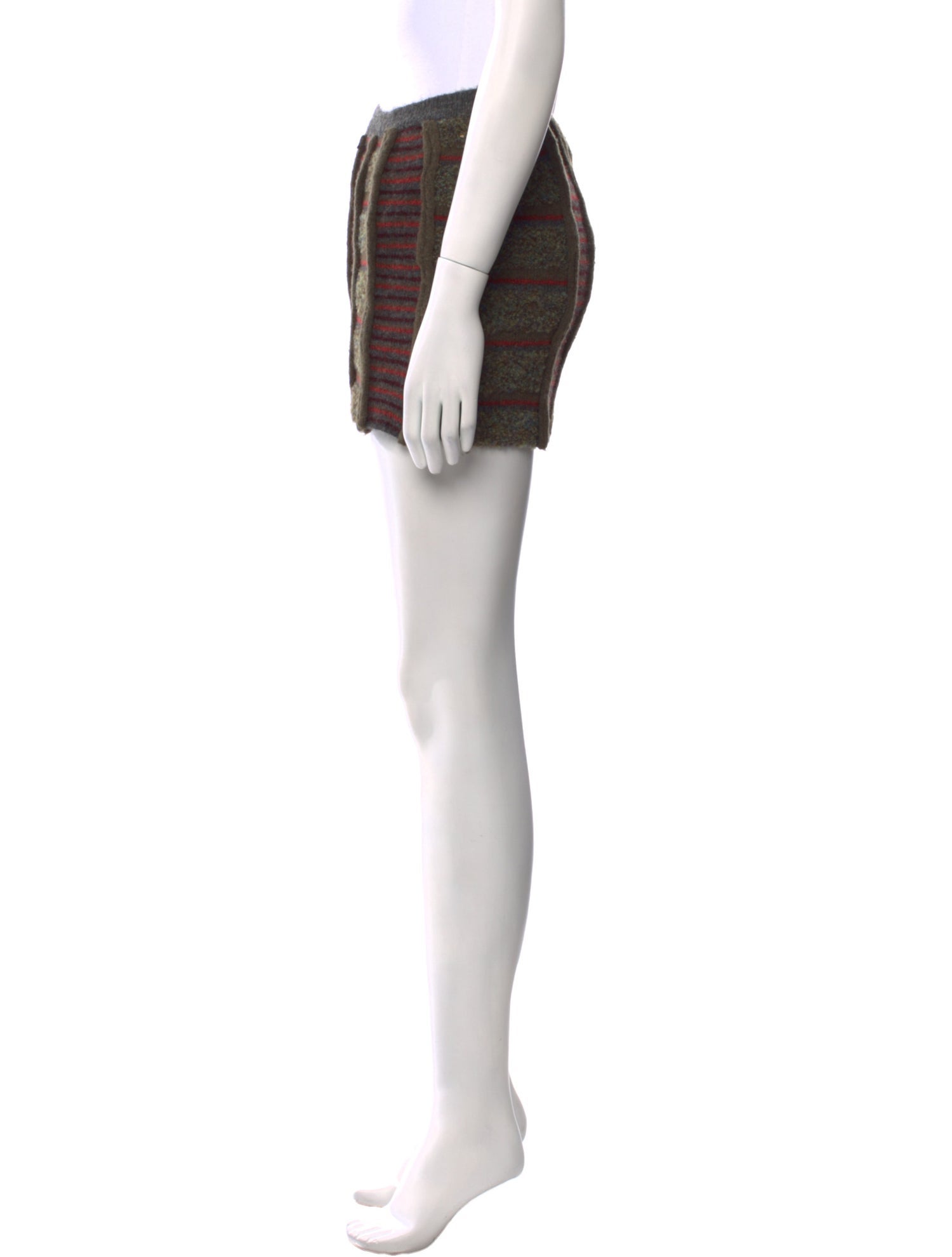 Danielle Guizio Plaid Print Mini Skirt