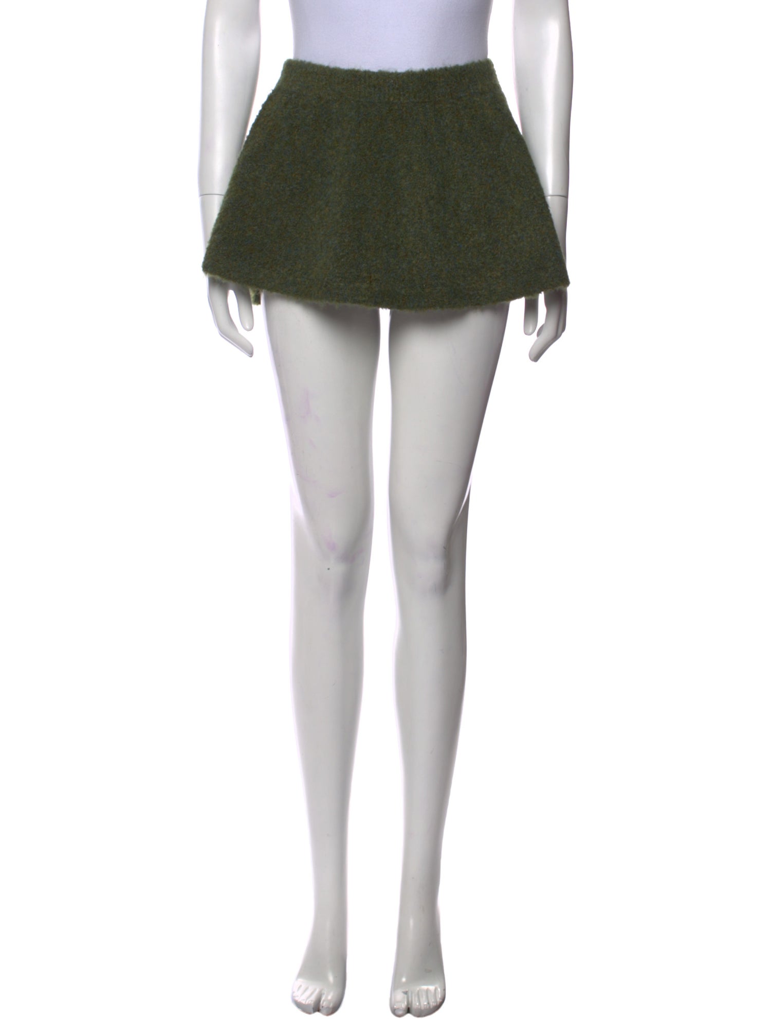 Danielle Guizio Ruffle Embellishment Mini Skirt