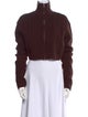 Danielle Guizio Wool Mock Neck Sweater