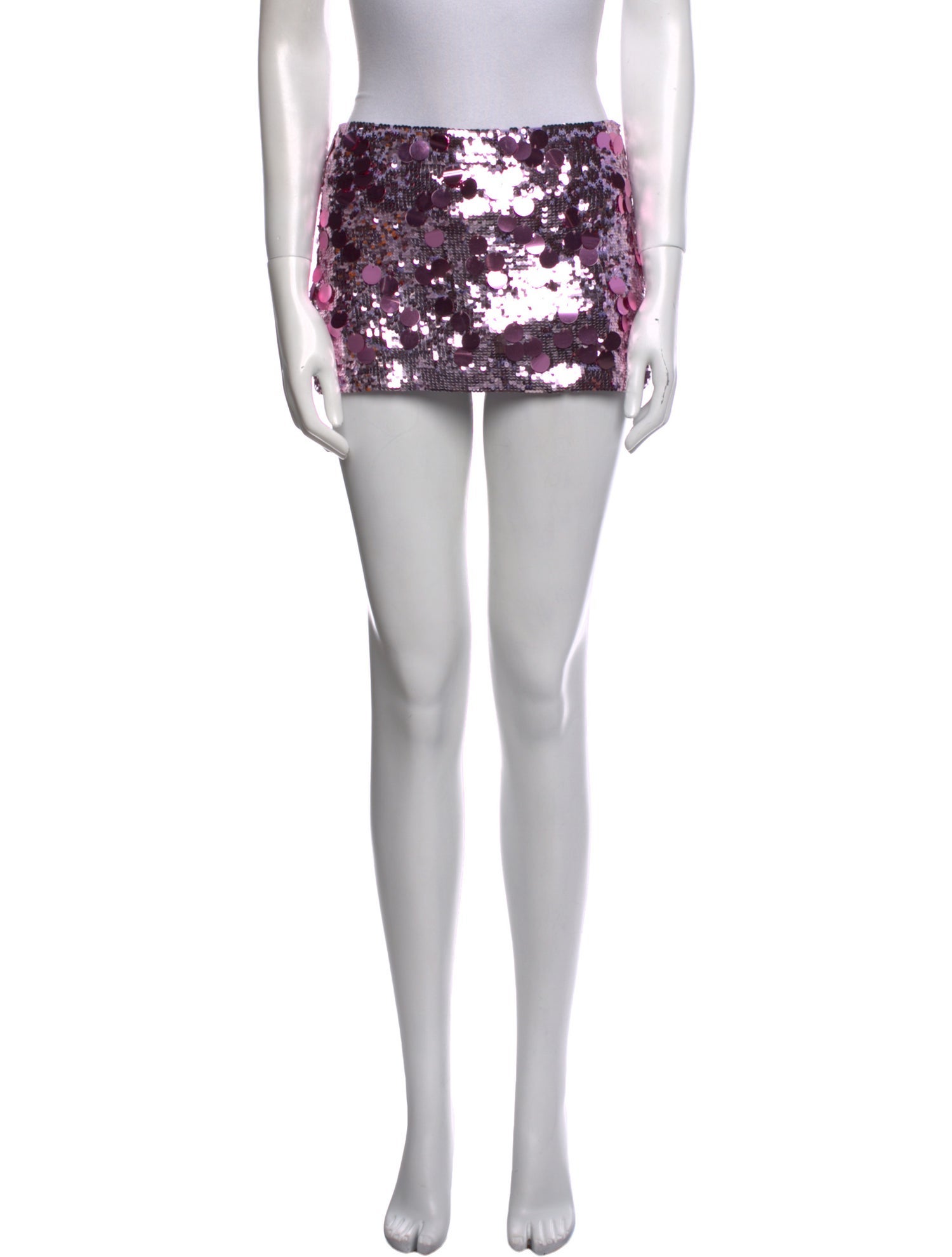 Danielle Guizio Sequin Mini Skirt