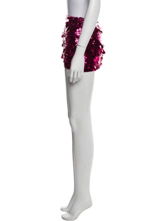 Danielle Guizio Sequin Mini Skirt