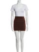 Danielle Guizio Striped Skirt Set