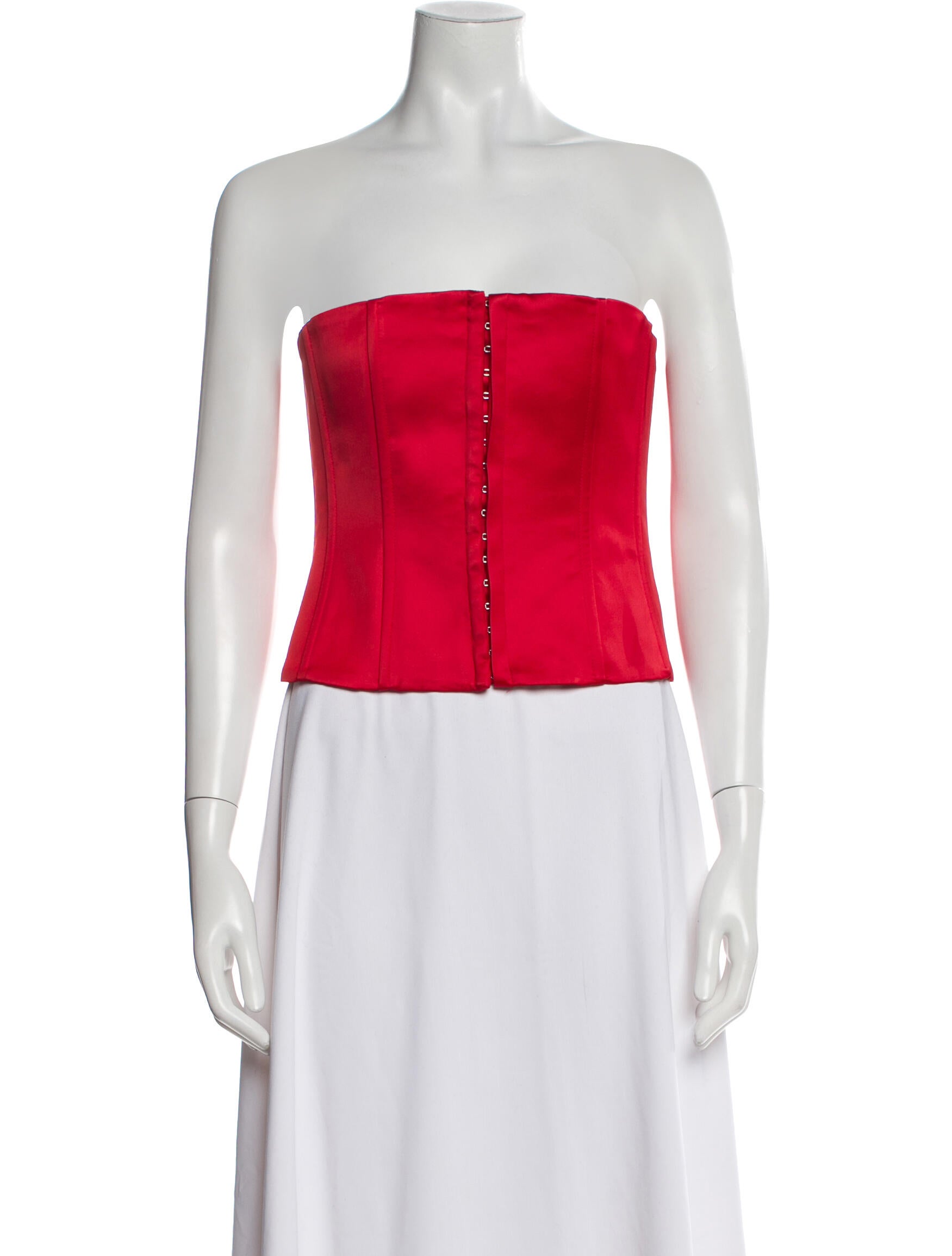 Danielle Guizio Strapless Crop Top w/ Tags