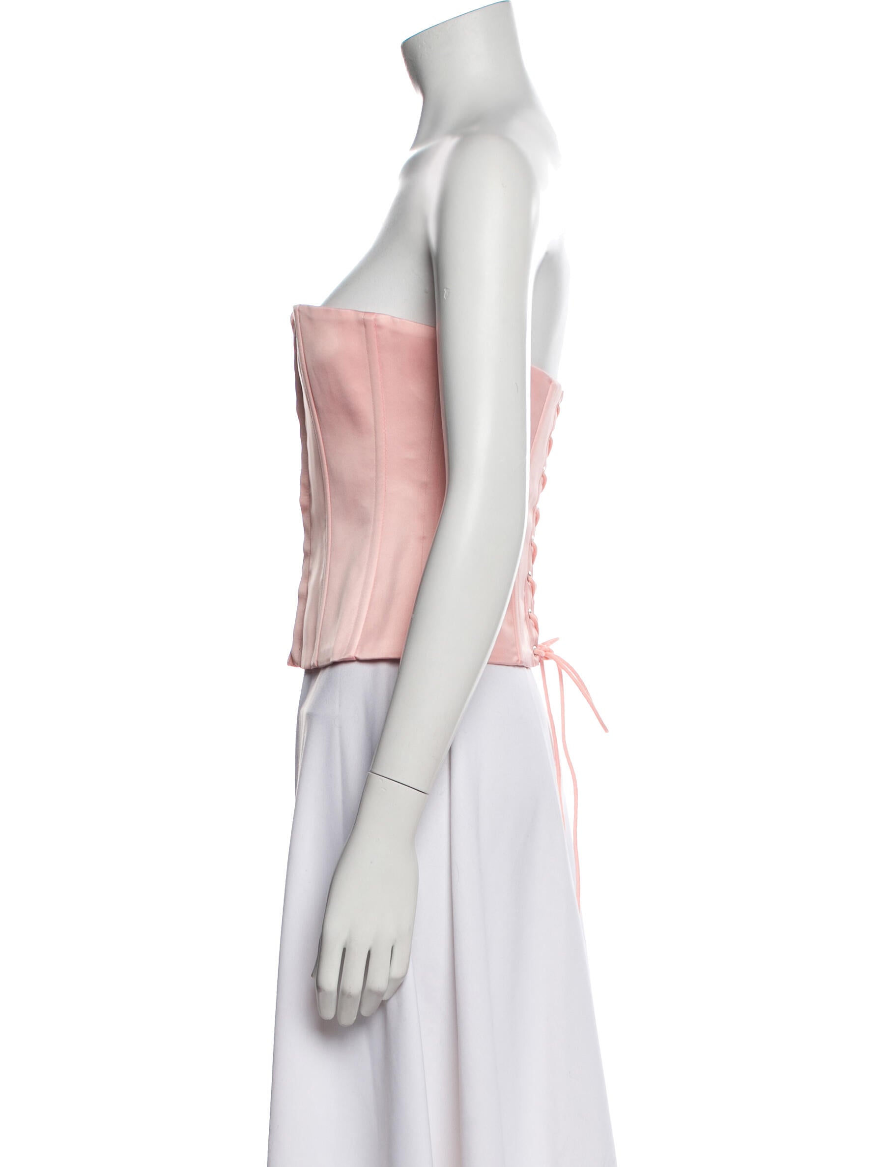 Danielle Guizio Strapless Crop Top w/ Tags