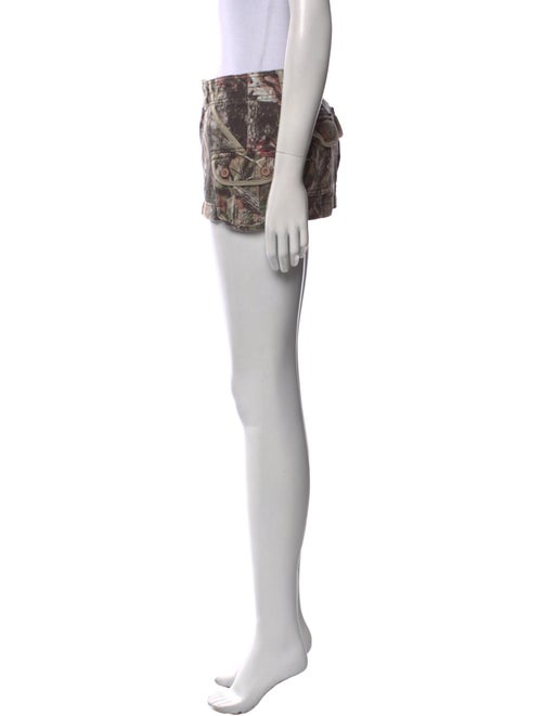 Danielle Guizio Printed Mini Skirt