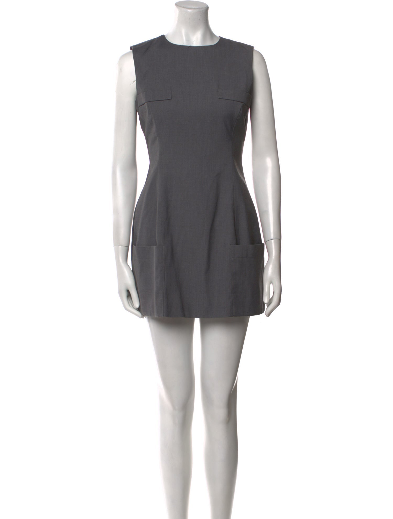 Danielle Guizio Crew Neck Mini Dress
