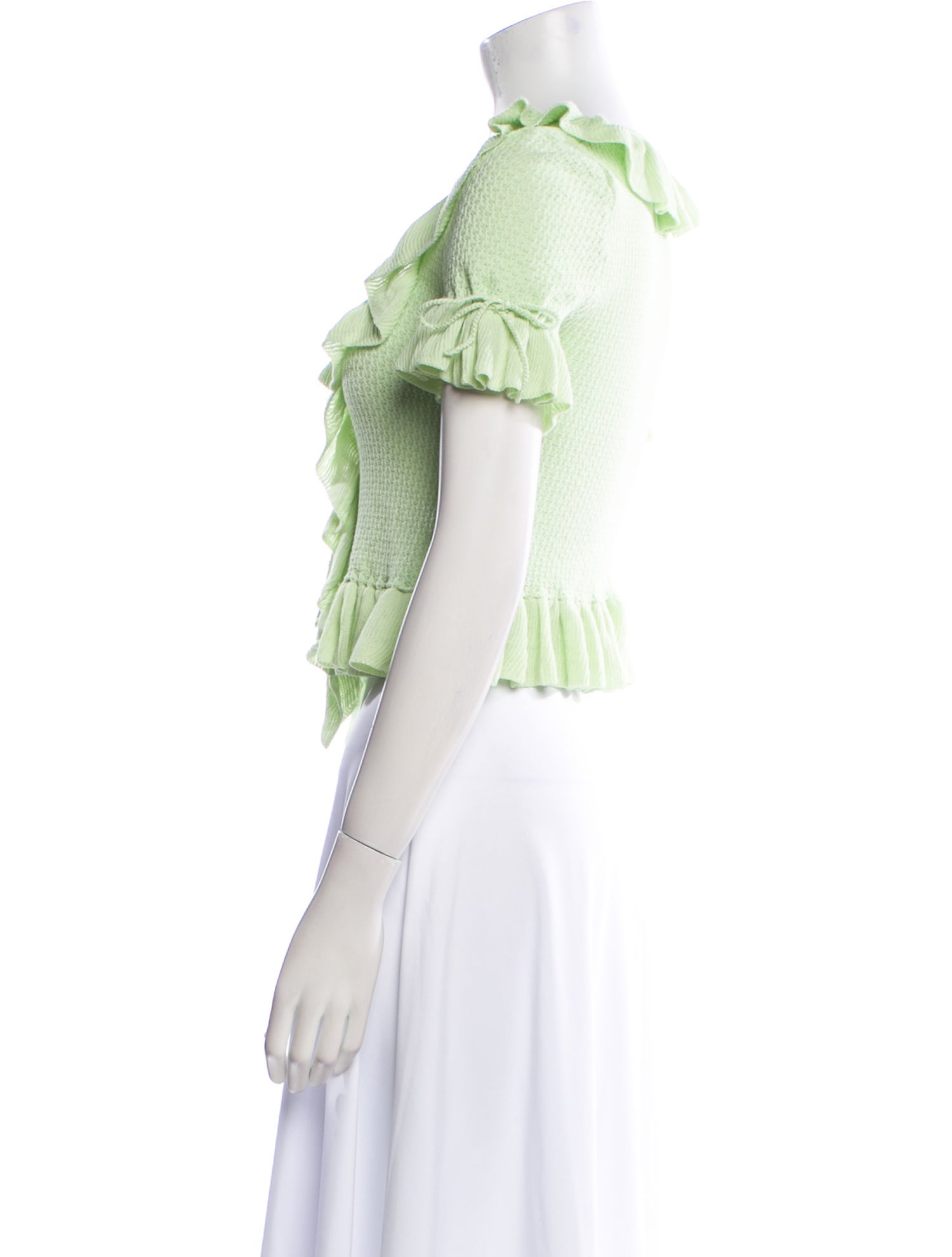 Danielle Guizio Scoop Neck Sweater