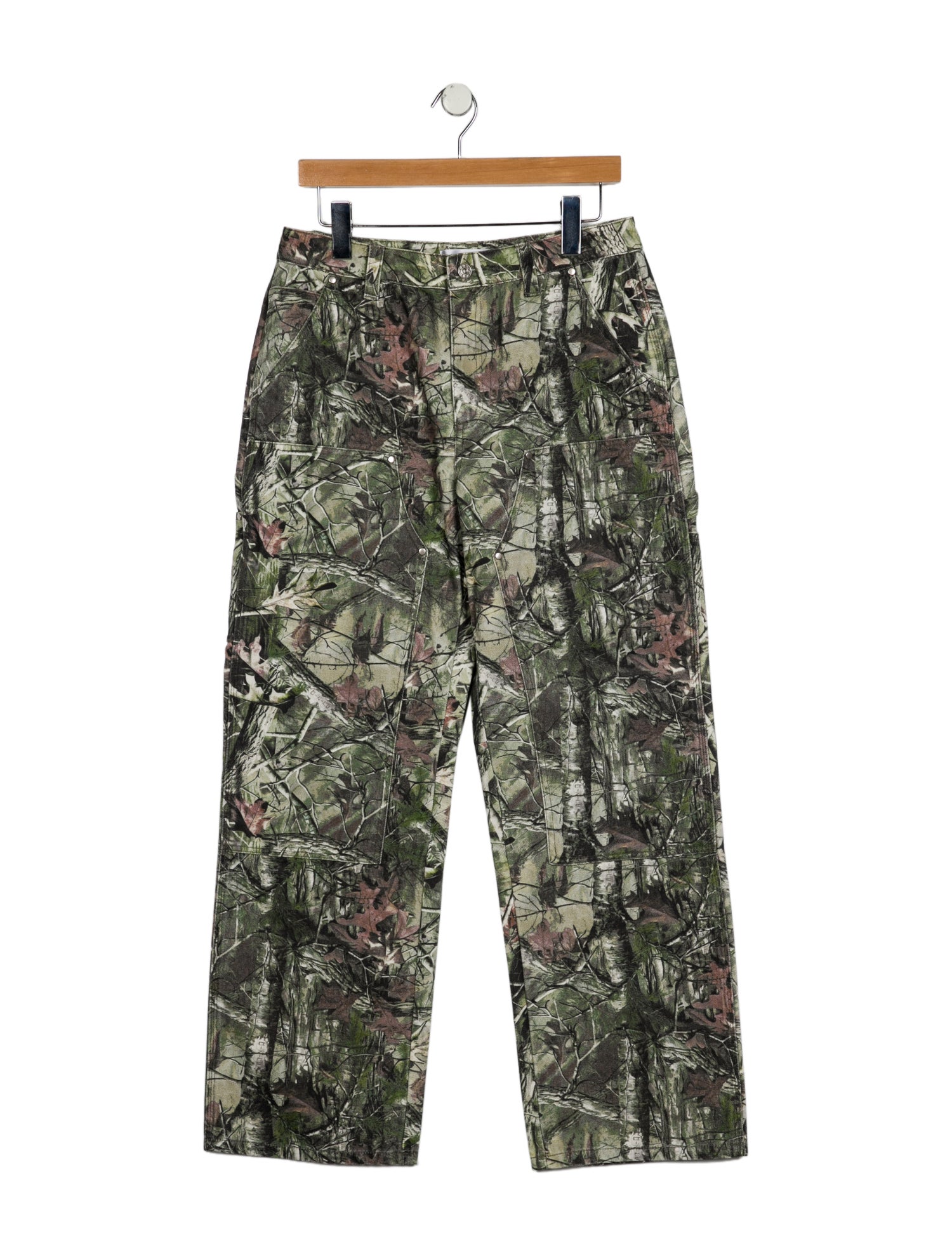 Danielle Guizio Printed Wide Leg Pants