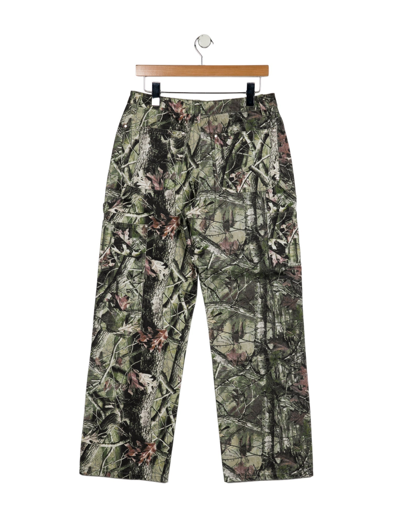 Danielle Guizio Printed Wide Leg Pants