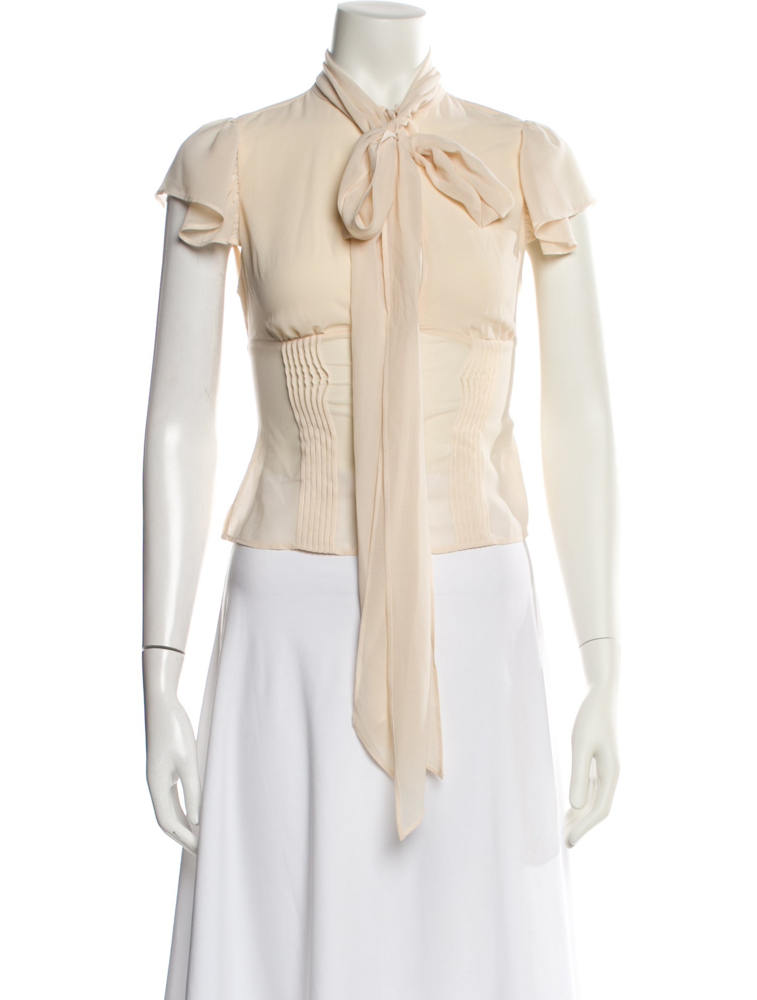 Danielle Guizio Short Sleeve Blouse