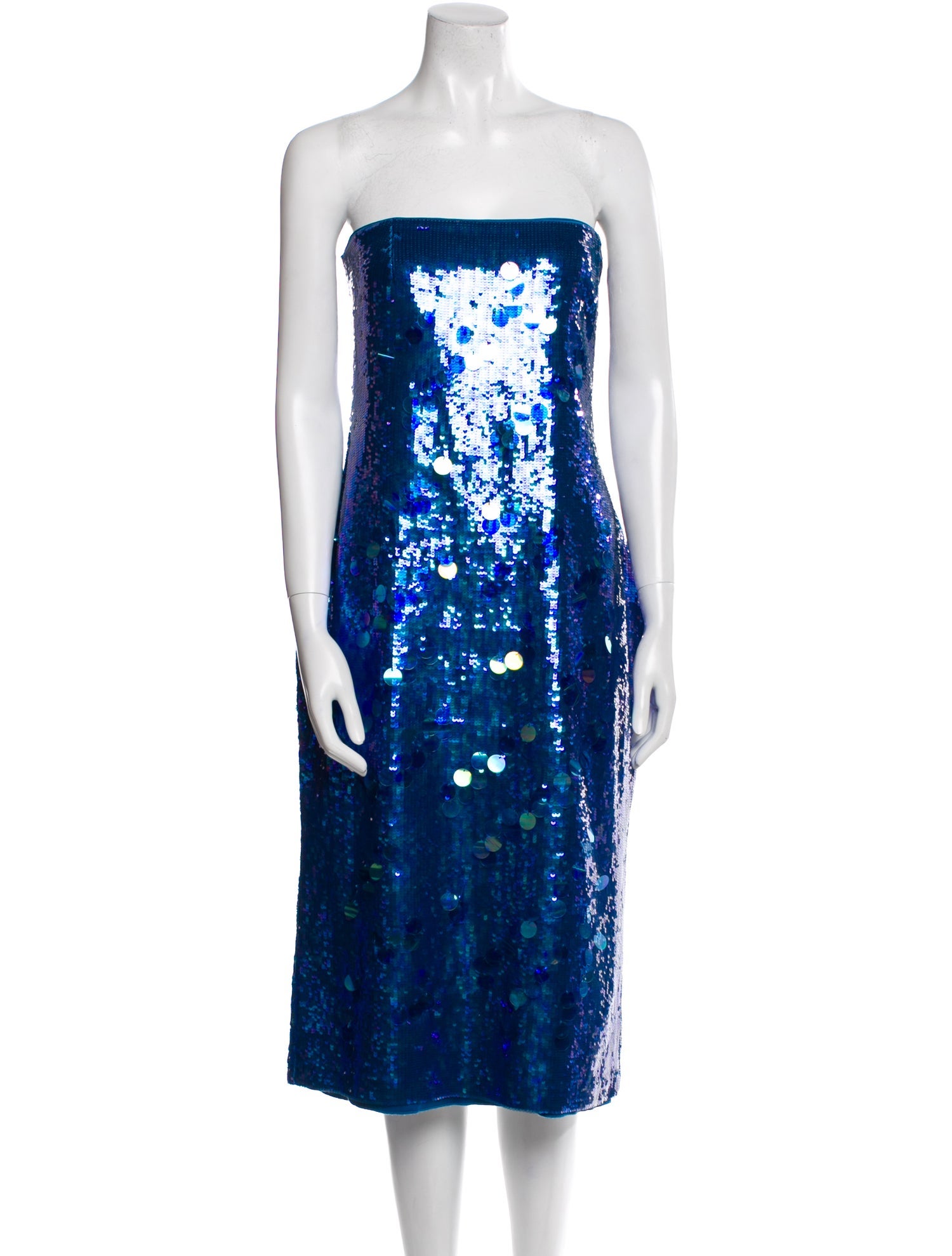 Danielle Guizio Printed Knee-Length Dress