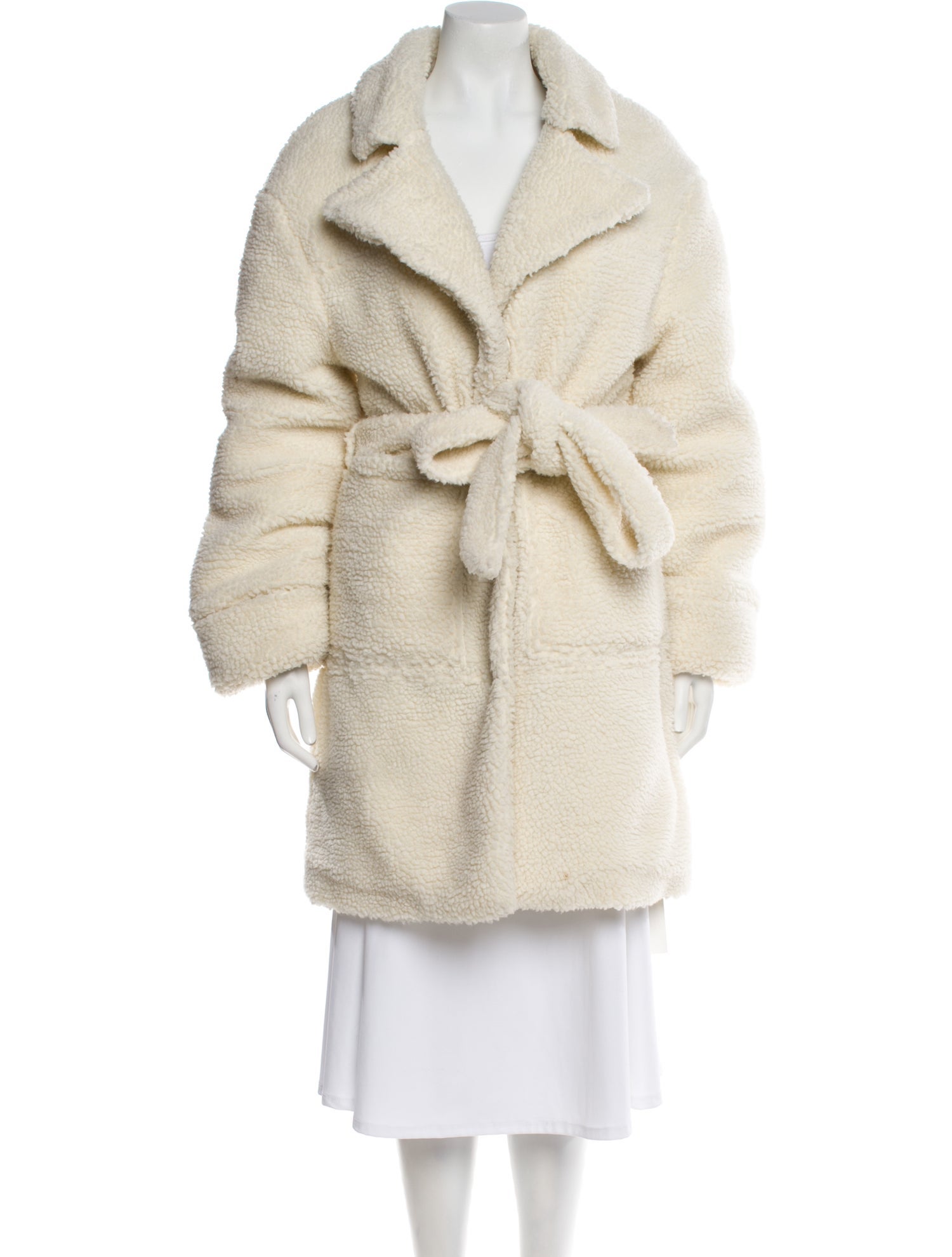 Danielle Guizio Faux Fur Coat