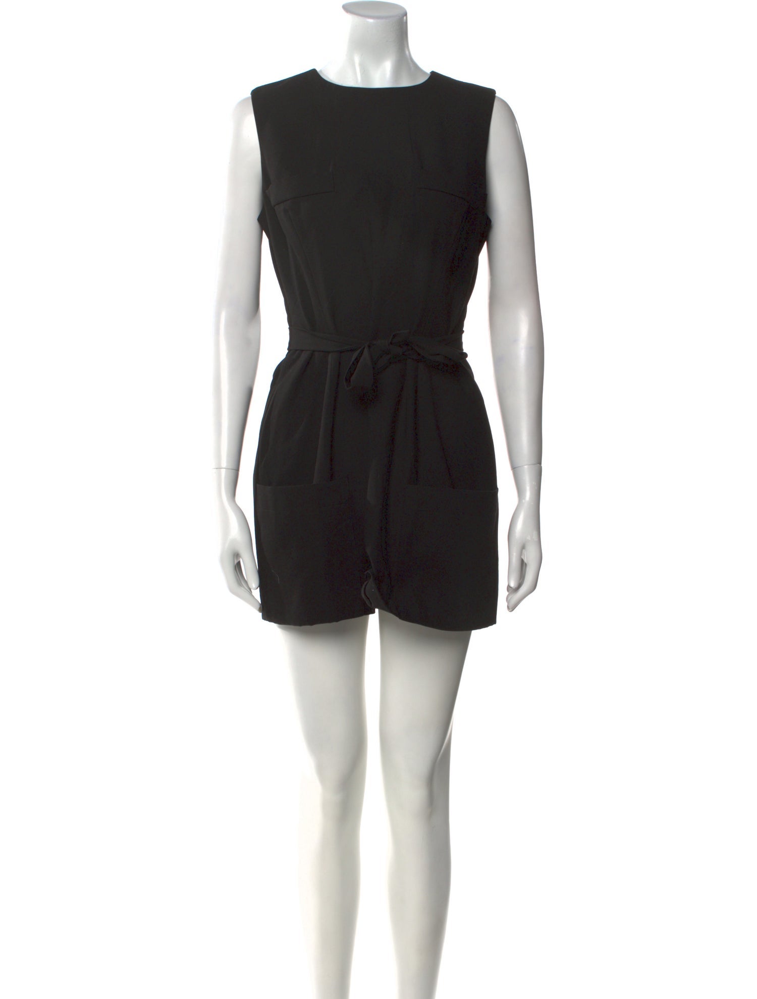 Danielle Guizio Crew Neck Mini Dress
