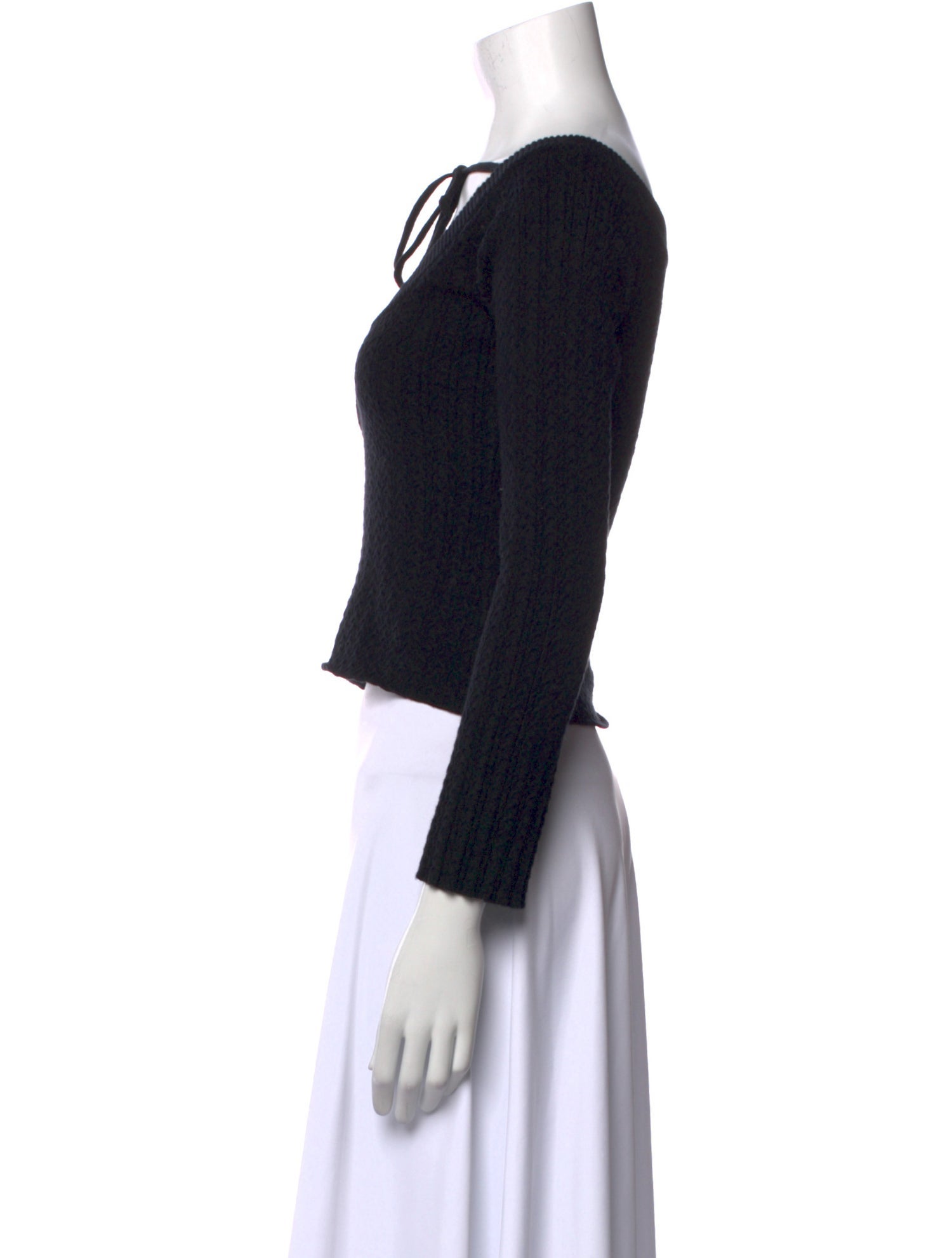 Danielle Guizio Scoop Neck Sweater