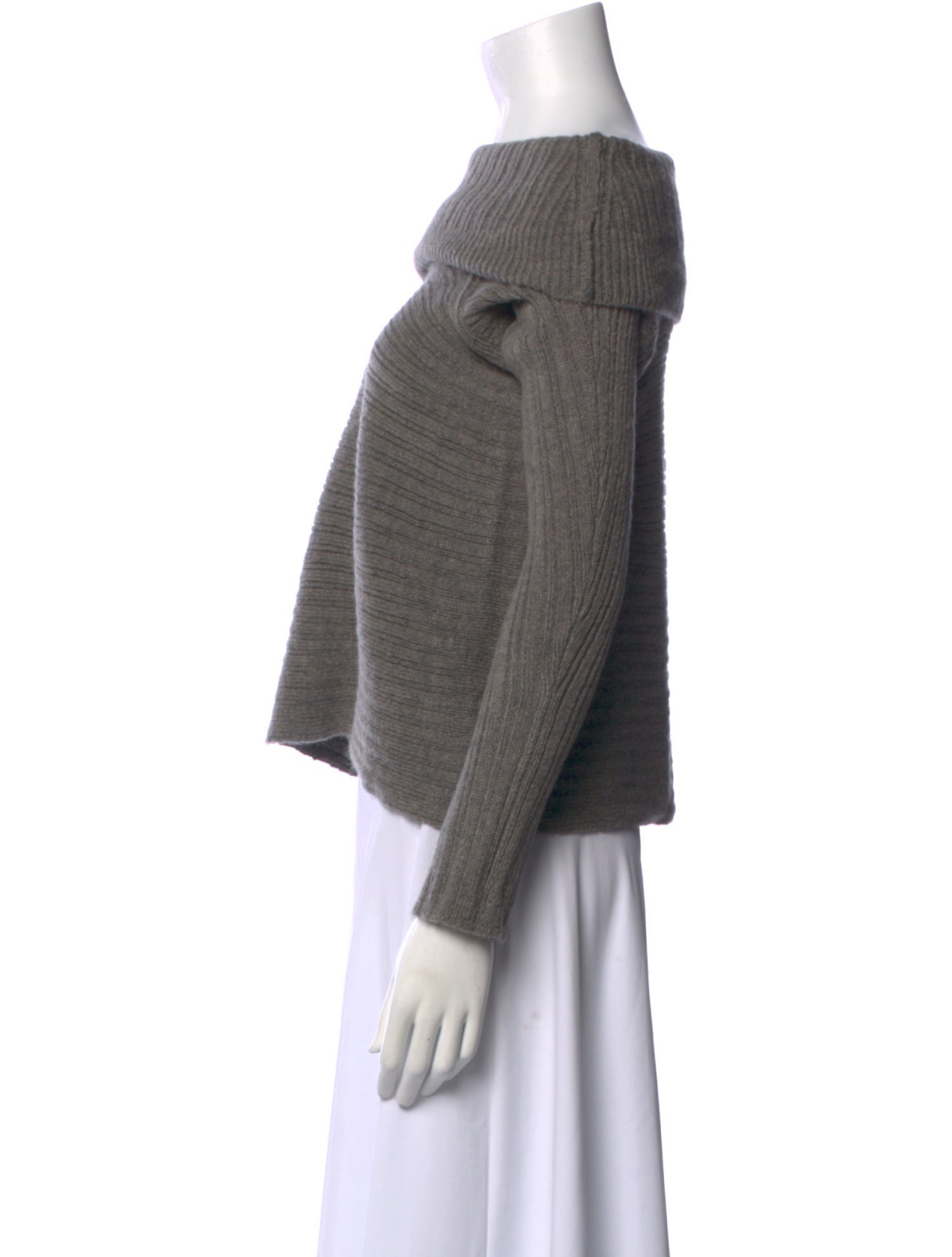 Danielle Guizio Off-The-Shoulder Sweater