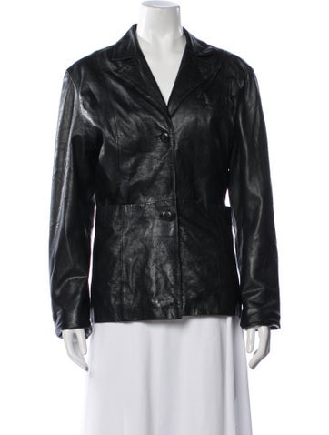Pre-owned Danielle Guizio Blazer In Blue