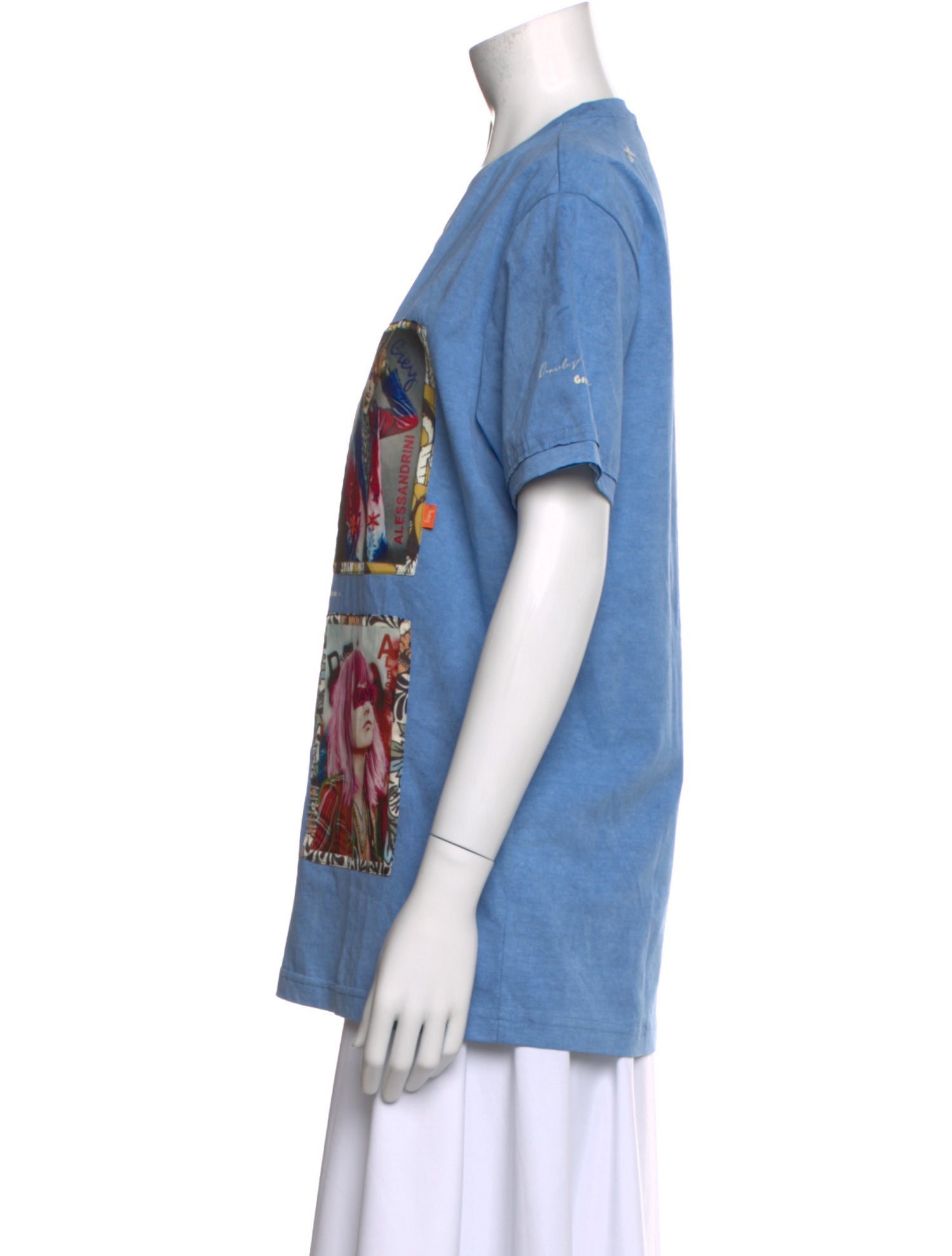 Daniele Alessandrini Graphic Print Crew Neck T-Shirt