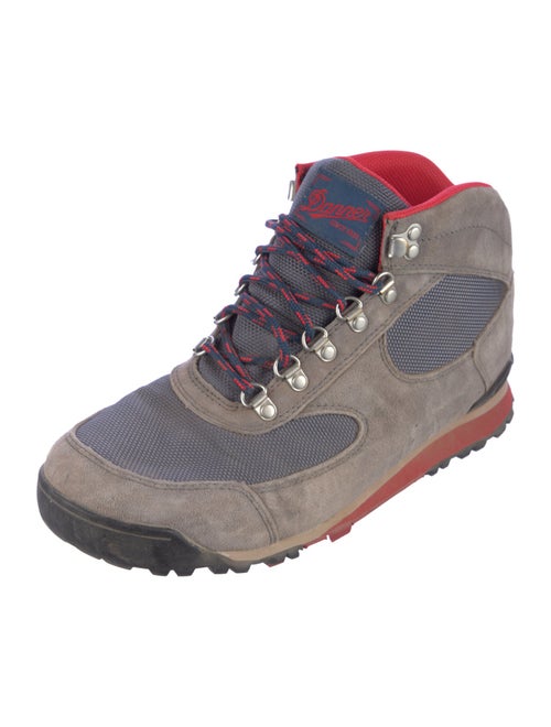 Danner Leather Polka Dot Print Sneakers