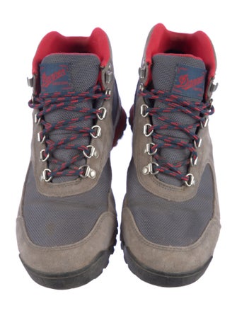 Danner Leather Polka Dot Print Sneakers