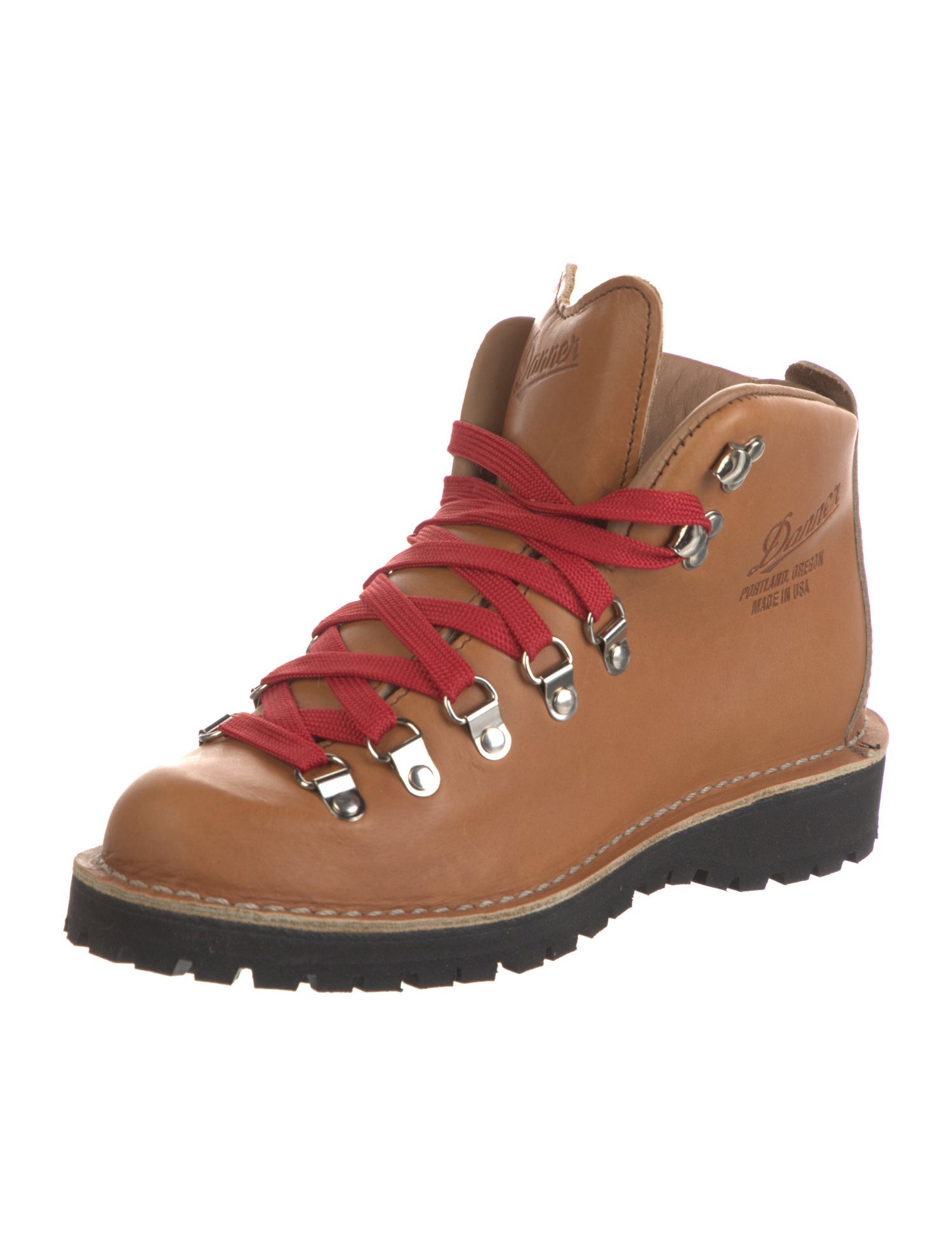 Danner Leather Colorblock Pattern Hiking Boots