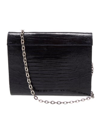 Daniella Ortiz Lizard Crossbody Bag